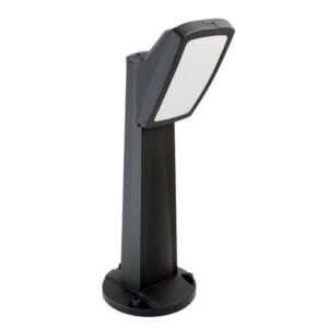 Single Light Bollard Black Opal