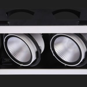 LED SPOTLIGHT DOUBLE HEAD HJ 80W – 4000K