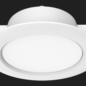 LED slim downlight EcoMax, 12W off white light