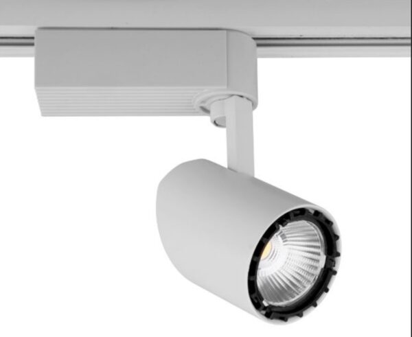 Spot Track Light, with rail – 18W – off white lighting